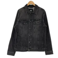 ZARA ザラ デニムジャケット sizeEUR L/ブラック
