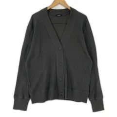 JOURNAL STANDARD ジャーナルスタンダード Vネック リブニットカーディガン size表記なし/チャコール