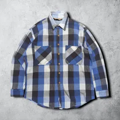 BIG MAC ビッグマック 90s USA製 ブロックチェック 長袖 ネルシャツ フランネル ヘビネル アメカジ