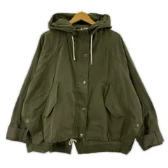 ZARA ザラ サイドボタンオープン マウンテンパーカーライクジャケット sizeEUR M/オリーブ