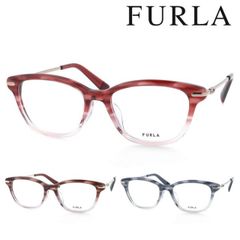 FURLA フルラ メガネ VFUA90J col.090R/09N3/06WR 51mm 3color - メルカリ