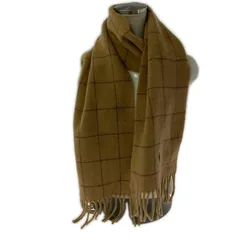 POLO RALPH LAURENポロ ラルフ ローレン チェックマフラー/ベージュ