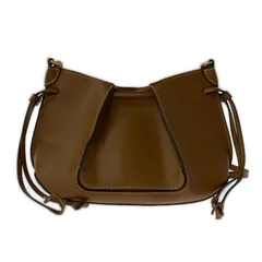 ZARA  ザラ  ポーチ付き ショルダーバッグ/キャメル