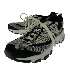 SKECHERS スケッチャーズ メッシュ編みスニーカー size24.5cm/ブラック×ホワイト