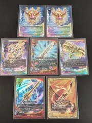 aca497 バディファイト シークレット まとめ クロスシールド 天球の盾 ルーメン・デウス 天球の盾 神占弓 ルーメン・デウス 神竜装剣 アルティメットガルガ・セイバー 超占弓 カエルム・レクス 神竜剣 ガルブレード ミサーハの剣