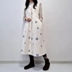 キルティング Long ロング ベスト ONE PIECE