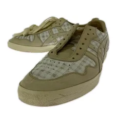 ONITSUKA TIGER オニツカタイガー タグ付き TH7U2L ローカットスニーカー size27.5cm/ホワイト×ベージュ