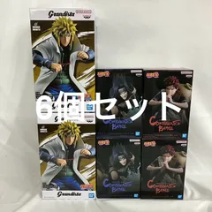 未開封 NARUTO Grandista 他 波風ミナト うちはサスケ 我愛羅 6個セット SFQ257 c101