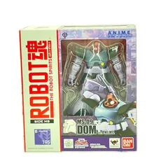 未使用 BANDAI 機動戦士ガンダム ROBOT魂 MS-09 ドム ver. A.N.I.M.E. SIDE MS R-Number 195 フィギュア