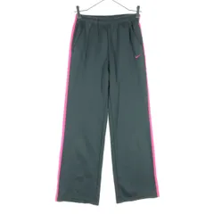 NIKE ナイキ DRY-FIT トラックパンツ S グレー レディース 古着