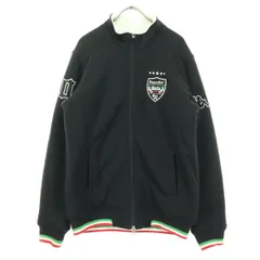 Kappa カッパ ワッペン 裏地ボア ブルゾン L ブラック メンズ 古着