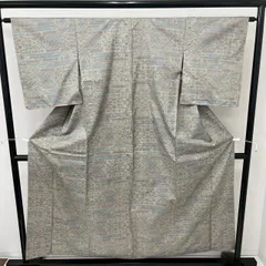 本場大島紬 幾何学模様 上品な絣柄 正絹 MK-2069