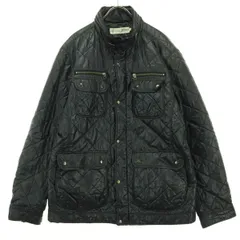 oxford オックスフォード 長袖 中綿 キルティングジャケット LL ブラック メンズ 古着