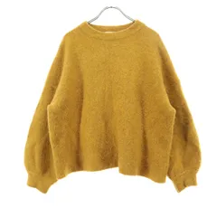 niko and... ニコアンド ウール混 長袖 ニット 3 イエロー系 レディース 古着