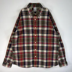 古着 ブルックスブラザーズ Brooks Brothers 長袖シャツ チェック 胸ポケ REGENT L  ネイビー系 マルチカラー メンズ