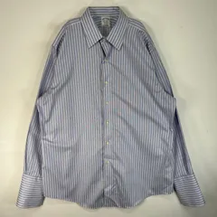 古着 ブルックスブラザーズ Brooks Brothers 長袖シャツ ストライプ REGENT カラーステイ L  ブルー系 マルチカラー メンズ