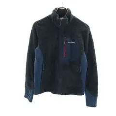 mont-bell モンベル クリマエア フリースジャケット L ネイビー アウトドア レディース 古着
