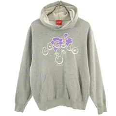 COCOLOBLAND ココロブランド 長袖 スウェットパーカー M グレー メンズ 古着