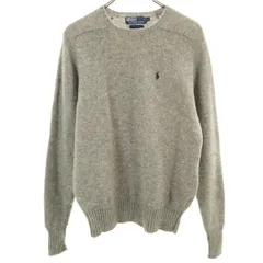 Polo by Ralph Lauren ポロバイラルフローレン 長袖 セーター L グレー ニット メンズ 古着
