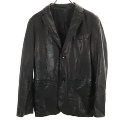Banana Republic バナナリパブリック レザージャケット M ブラック メンズ 古着