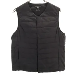 新品 ユニクロ ブラック キルティングベスト L ユニクロ公式