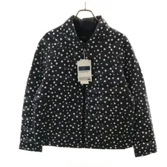 未使用 UNIQLO ユニクロ ドット柄 ウルトラライトダウンジャケット XL ブラック レディース 古着