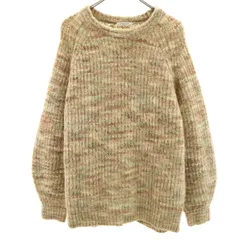 FREAK'S STORE フリークスストア 長袖 セーター F ベージュ ニット レディース 古着