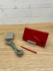 【動作OK・安心補償】ニンテンドー DSi 本体 レッド TWL-001 純正アダプター付属 1210-218