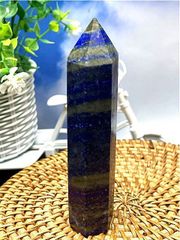 約：253mm 1580g超綺麗☆オブシディアン六角柱B85Z2/145Z17B - メルカリ