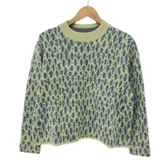 ✨美品✨パラスパレス　ボトル襟カーディガン　ニット　ウール　近年　ブルーグリーン ✨美品✨パラスパレス ボトル襟カーディガン ニット ウール 近年