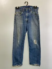 【現状渡し品】Levi's リーバイス 60’s 505 DENIM PANTS VINTAGE 60年代 505 デニムパンツ ボトムス ジーンズ ボタン裏刻印 4 ヴィンテージ 【157-251210-kk-57-min】
