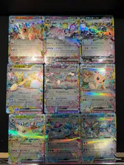 ポケモンカードテラスタルフェスex ブイズRR 9種コンプリート#20843