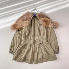 BURBERRY BLUE LABEL  バーバリーブルーレーベル  y2k  フェアリーグランジ 平成ギャル  N2B  N3B  フライトジャケット ミリタリージャケット モッズコート アウター ブルゾン ペプラム ホースロゴ刺繍