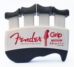 Fender GRIP ハンド&フィンガーエクササイザー (ミディアム - 5ポンド / 2.3kg) – 最高の人間工学的フィンガーストレングスナー すべての弦楽器(ギター、ベース、バイオリンなど)の演奏を向上