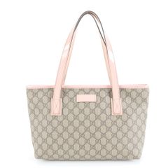 極美品 グッチ GG スプリーム 336776 レザー トート バッグ 肩掛け