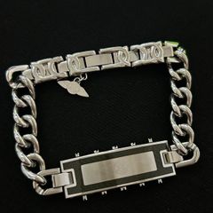 【良品】BOSS HOSS ブレスレット 21cm メンズ Stainless Steel / Bracelet 1210005