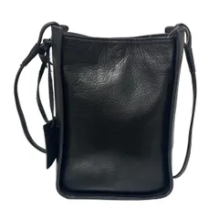 POMTATA(ポンタタ) ショルダーバッグ - 黒 レザー