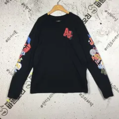 ナイキジョーダン AJ スタジャン ロングスリーブ Tシャツ ブラック XL 2100174