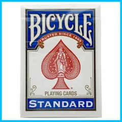 【特価商品】STANDARD トランプ ライダーバック 青 808 ポーカーサイズ BICYCLE(バイスクル)