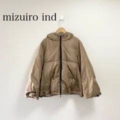 2025AW / 販売継続品 mizuiro ind ミズイロインド フード付きダウンジャケット