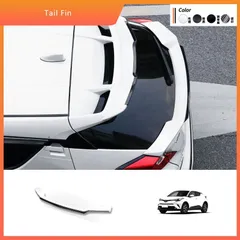 送料無料 トヨタ C-HR 16-23年対応 リアスポイラー ウィング メッキライン付き 外装 ドレスアップ 尾翼 エアロパーツ カスタムパーツのサムネイル