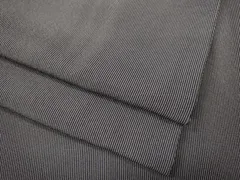 平和屋着物○江戸小紋 万筋 青褐色×亜麻色 正絹 逸品 CABA8086ut