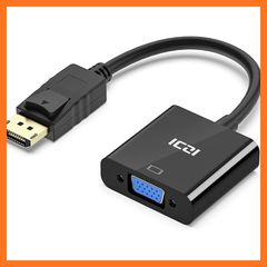 [新品] ICZI Displayport VGA変換アダプタ ディスプレイポート VGA 変換アダプタ 最大解像度 1920×1080サポート MacBook Pro Microsoft Surface Pro/Pro 2/Pro 3 Lenovo Th 0