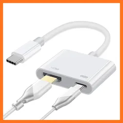 【新品】 USB C Type C HDMI 変換アダプタ 2024新登場 2in1 hdmi 変換 タイプc 4K@60HZ 映像出力 Hdmiポート+100W PD急速充電ポートhdmi type-c 変換アダプター対応Thunderbolt 4/3  0