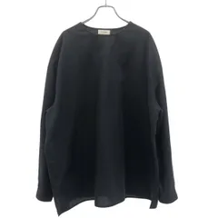 THE RERACS ザ リラクス 23SS RERACS SIDE ZIP PULLOVER SHIRT リラックスサイドジッププルオーバーシャツ 23SS-REBL-346 ブラック 48のサムネイル