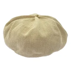 mature ha. マチュアーハ シルクベレー帽  ベージュ