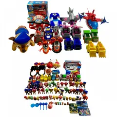 ★ パウパトロール グッズ  90点 まとめ商品 ぬいぐるみ 乗り物 チェイス マーシャル ズーマ スカイ ロッキー ラブル 現状品 8.6kg