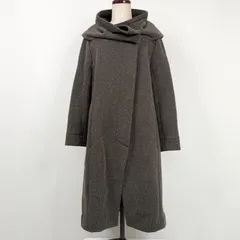 芽風　メフウ　デザインロングコート　変形　ゆったり　ショールカラー　ウール 2025年最新】芽風 コートの人気アイテム - メルカリ