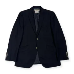 KATHARINE HAMNETT LONDON キャサリン ハムネット ロンドン ストライプ テーラード ジャケット XL/ブラック メンズのサムネイル