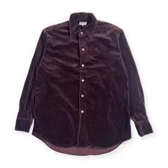 Paul Smith ポール・スミス ベロア 長袖シャツ L/パープル メンズ